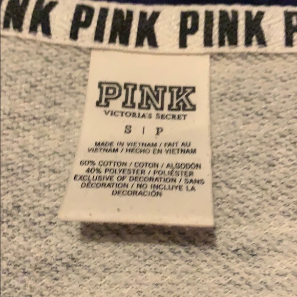 Blue and grey pink sweater - Picture 2 of 2